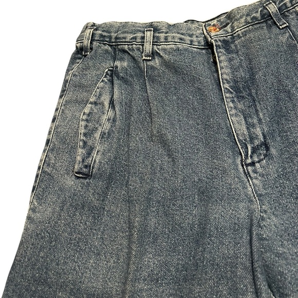 Vintage Dockers Women’s 80s Pleated High-Waisted Dad Jeans Size 10 - Picture 2 of 4